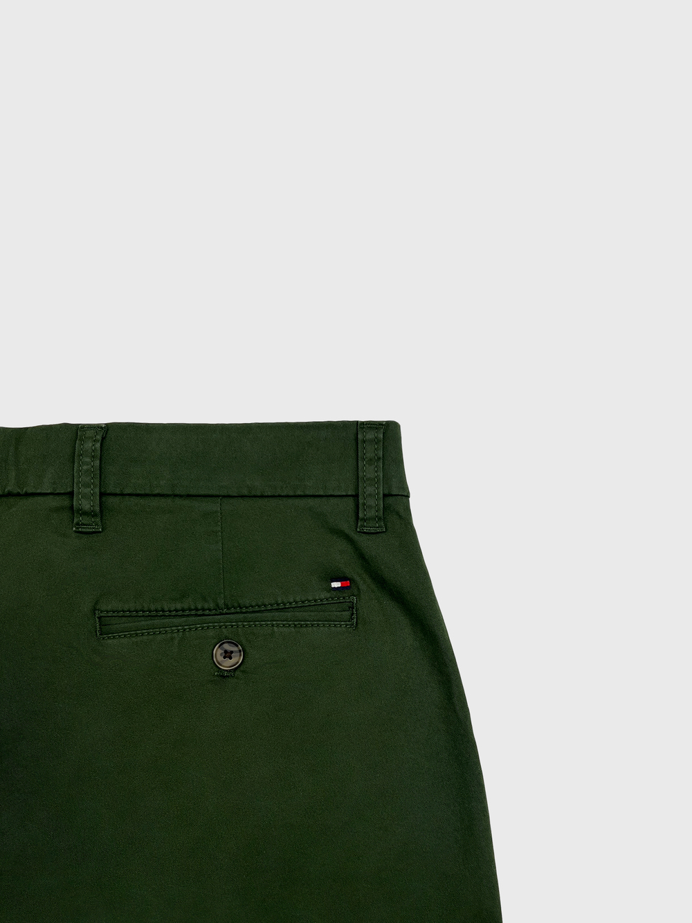 Шорты чинос Tommy Hilfiger Straight Fit Twill Wondrous Green