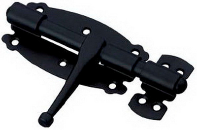 Задвижка AMIG 484-60 чёрная (20/100)       6119