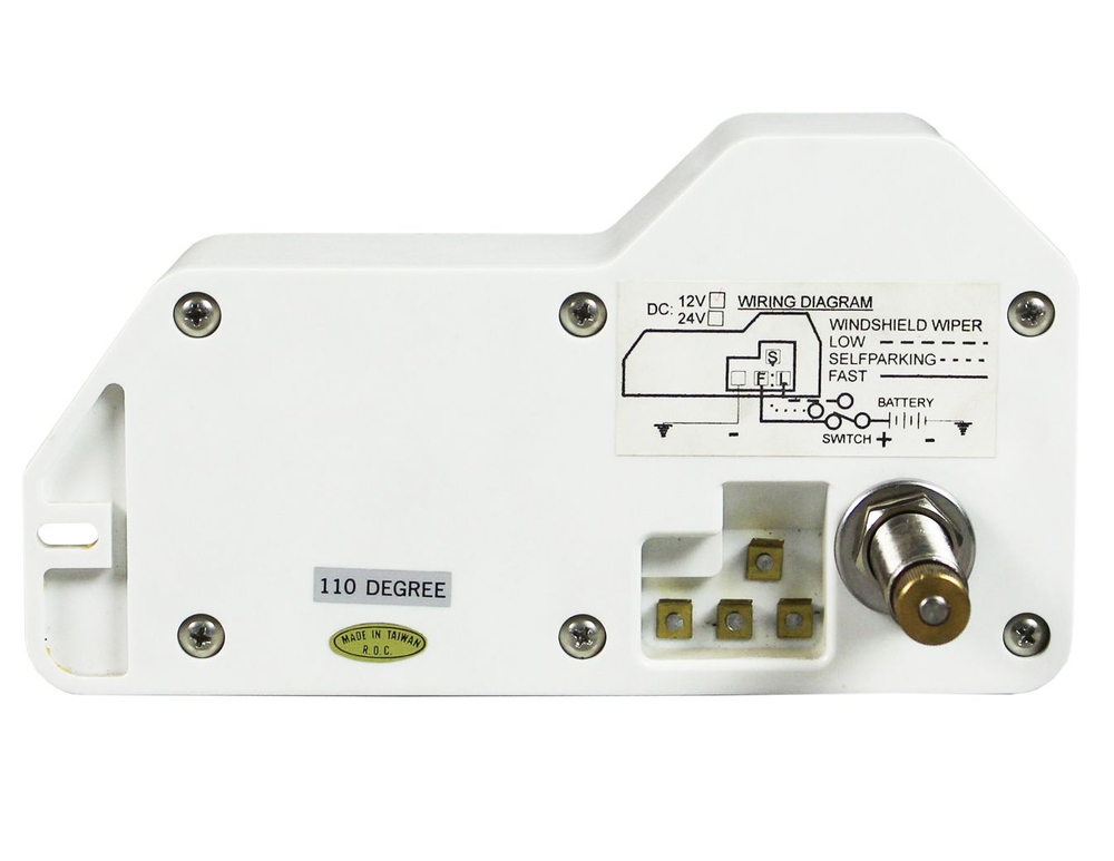 Электропривод стеклоочистителя для лодки/ Электропривод стеклоочистителя для катера ТМС-905, 24В (10251073)