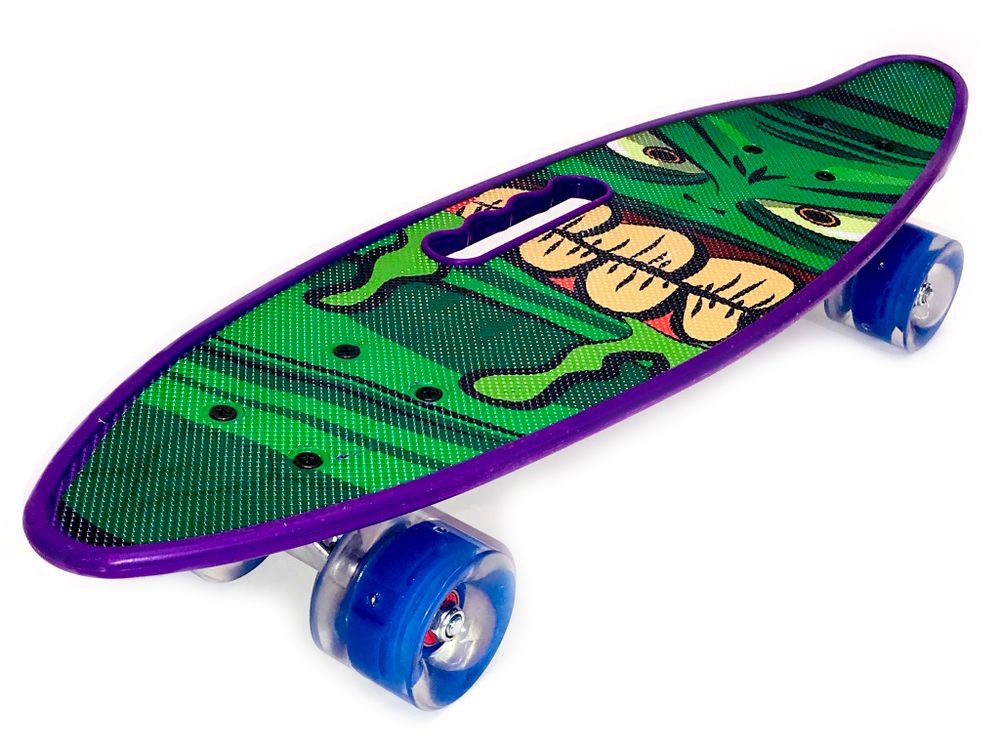 Скейтборд PWSport Print 22" Халк