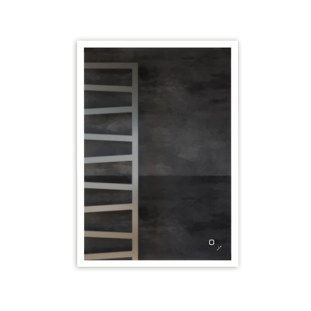 Зеркало MIXLINE "Норма" ЭКОНОМ 500*700 (ШВ) сенсорный выкл, светодиодная подсветка, универс.крепеж