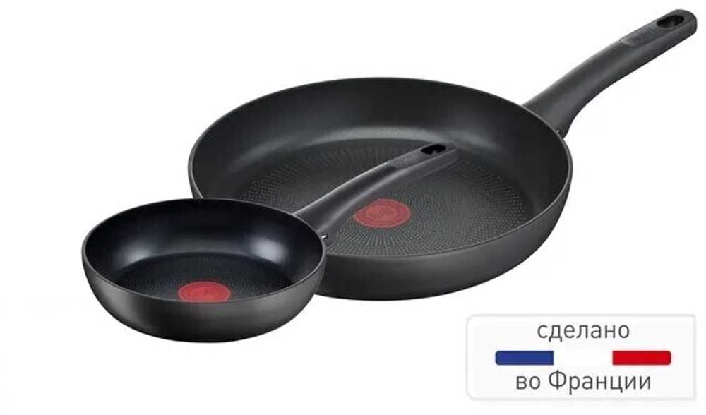 Набор сковород Tefal Ultimate 2 предмета 22/28 см G2689072