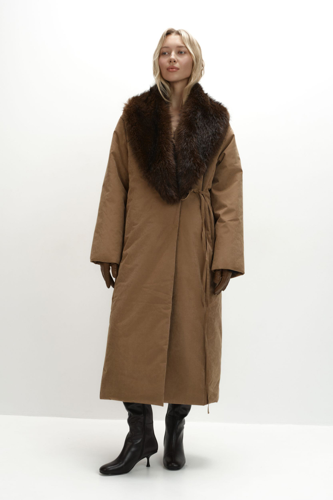 Воротник из меха