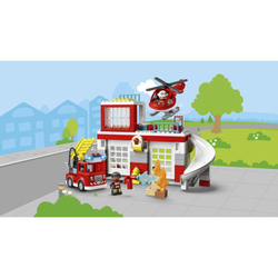 LEGO DUPLO - Пожарная часть и вертолет 10970