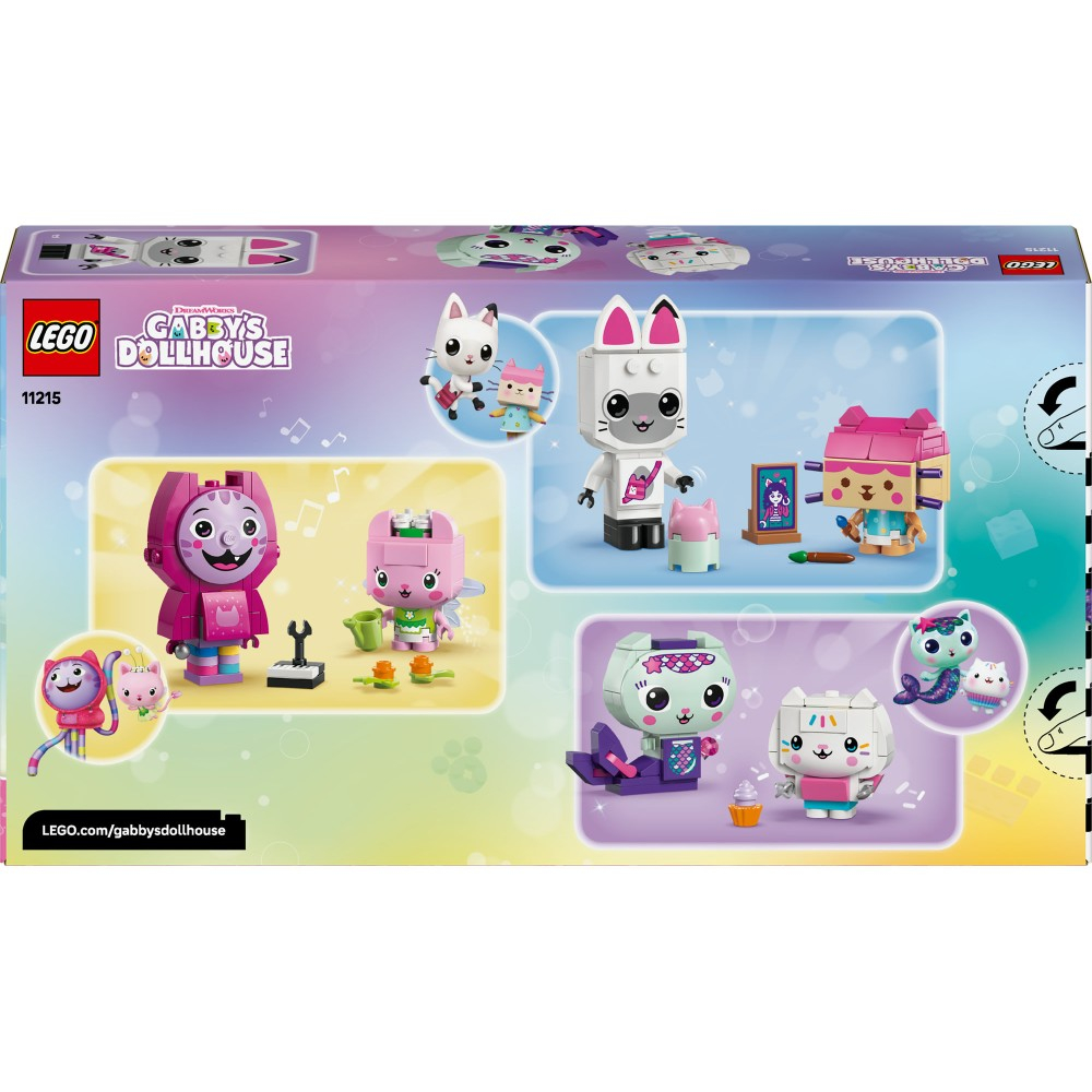 LEGO Koci Domek Gabi - Кошачий друг Gabi из кубиков 11215