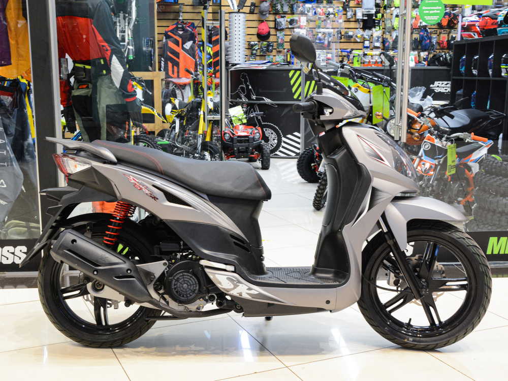Скутер SYM Symphony SR 125 Матовый/серый