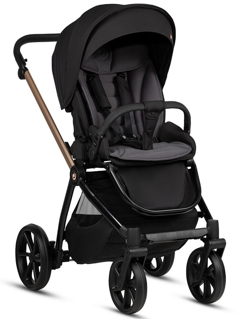 Детская коляска Tutis Mio 3 Plus Essential Black 3 в 1 292 Rose Gold