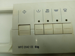 WFO2042OE кт1 Передняя декоративная панель стиральной машины Bosch б/у