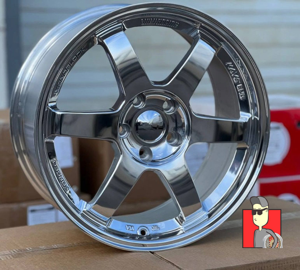 Комплект дисков Rays Volk Racing TE37 18x8.5 et42 5x114.3
