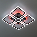 Citilux Марсель Смарт CL232A145E RGB Умная люстра Чёрная