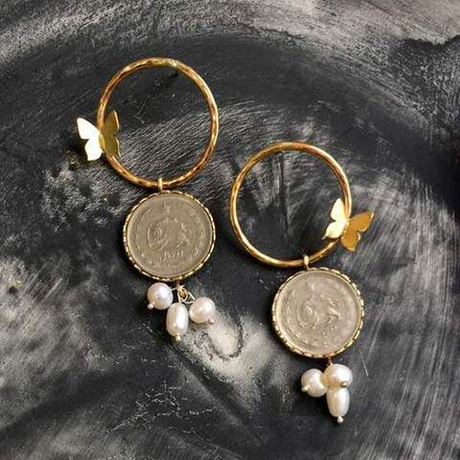 Серебряные серьги Arte Manpar 20220541 Иран