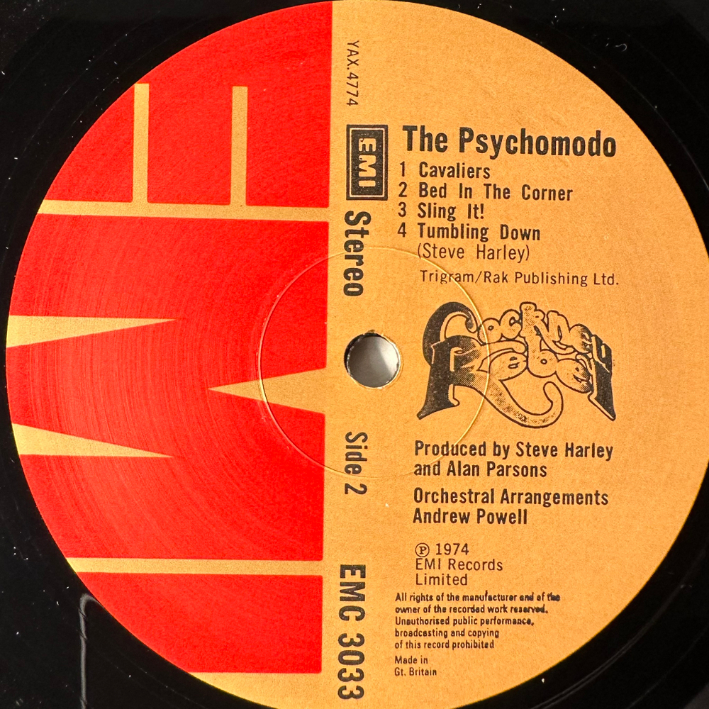 Cockney Rebel ‎– The Psychomodo (Англия 1974г.)