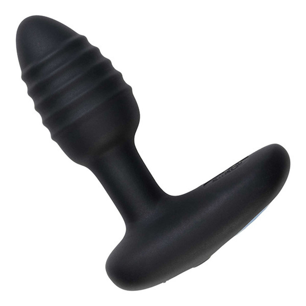 Интерактивная анальная вибропробка 3,3см Kiiroo OhMiBod Lumen Silicone Rechargeable App Enabled Butt Plug