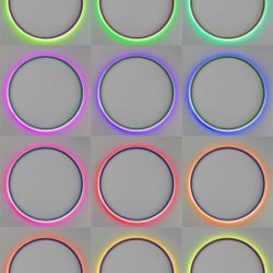 Citilux ETALON CL750500R LED RGB Светильник с пультом Белый+Бук