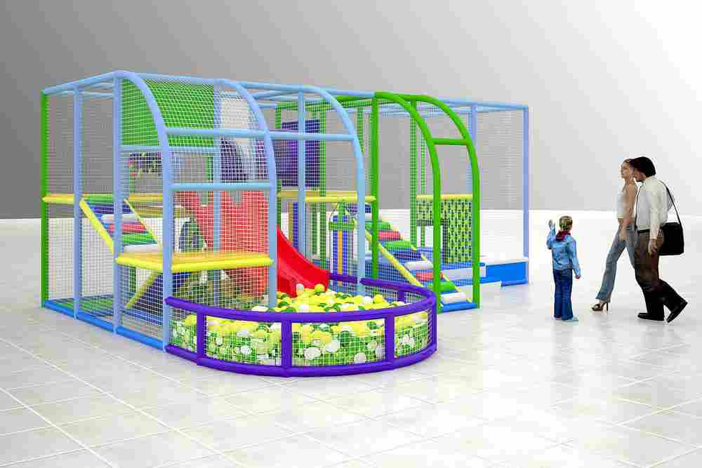 Детский игровой лабиринт «В мире забав»