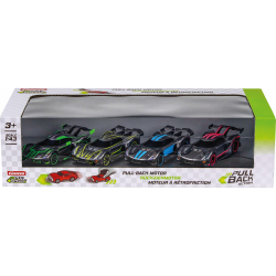 Carrera Pull & Speed - Четыре машинки Hypercars 4-PAK 13029