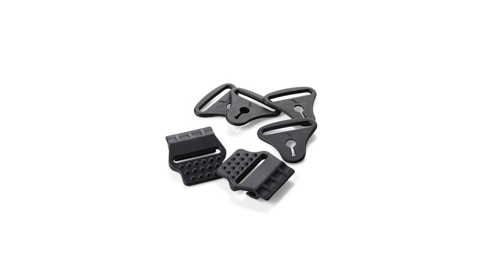 Застежки наколенников POD KX 2.0 Strap Clip &amp; Loop Set (Black, OS, 2022 (KP341-001-NS))