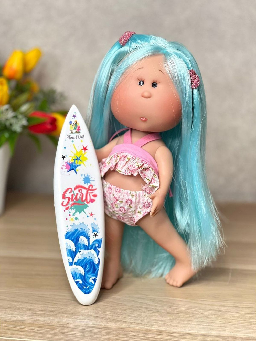 Кукла Nines виниловая 30см MIA SUMMER в пакете (2217)