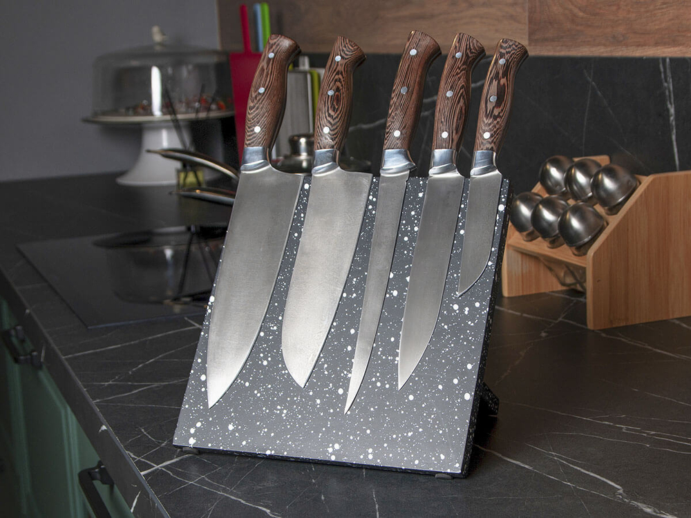 Набор кухонных ножей "Master Sheff Wood"