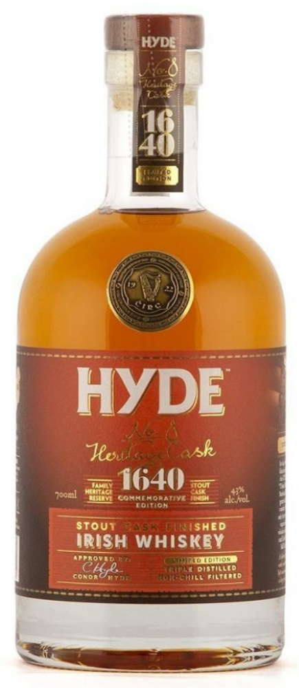 Виски Хайд № 8 Стаут Каск Финишт Виски Хайд № 8 Стаут Каск Финишт