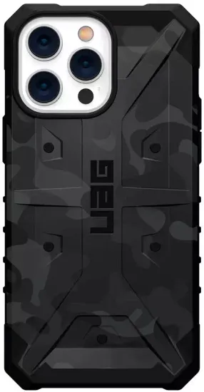 Чехол с поддержкой MAGSAFE Uag Pathfinder SE для iPhone 15 Pro MAX 6.7", цвет темный камуфляж (Midnight Camo)