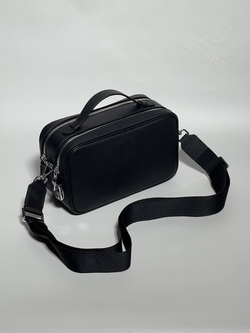 Сумка через плечо Hermes камера бэг черная