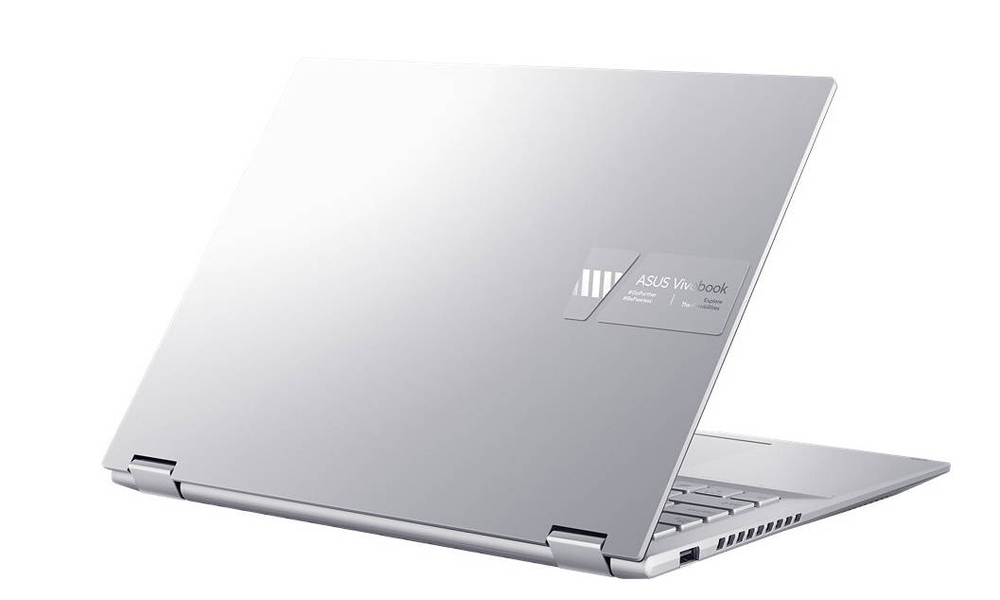 14" Ноутбук ASUS Vivobook TN3402QA Silver (1920x1200, AMD Ryzen 5 5600H, RAM 16ГБ,SSD 512ГБ, AMD Radeon Graphics, Win 11 Pro)