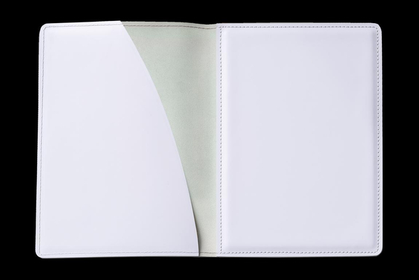 Папка "НА ПОДПИСЬ"  из кожи цвет БЕЛЫЙ