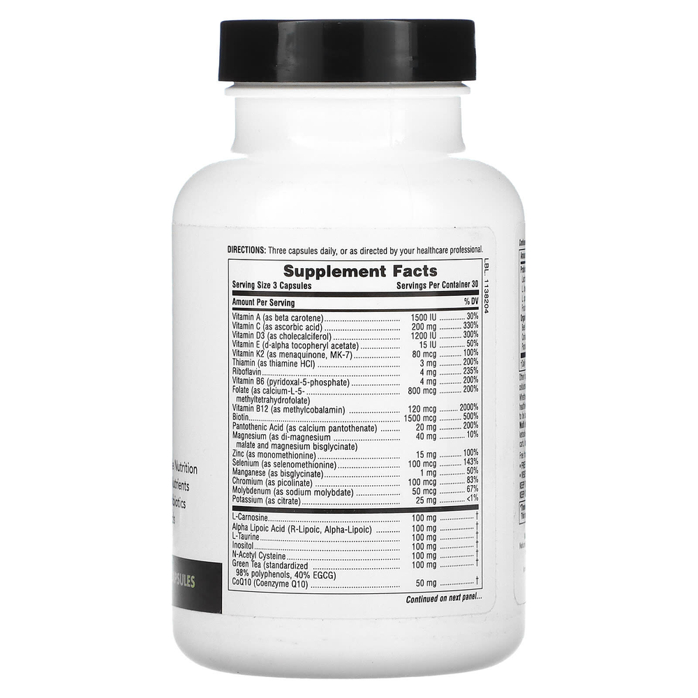 NaturesPlus, KetoLiving, ежедневные мульти, 90 капсул