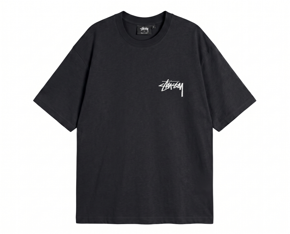 Футболка Stussy Fuzzy Dice Tee (Black)