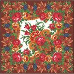 "Цветочный рай"-0887/1 канва с рисунком