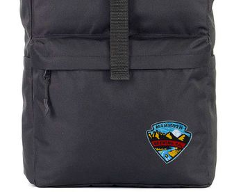 Нашивка термоаппликация на одежду и на рюкзак. Mammoth, Горы, Походы