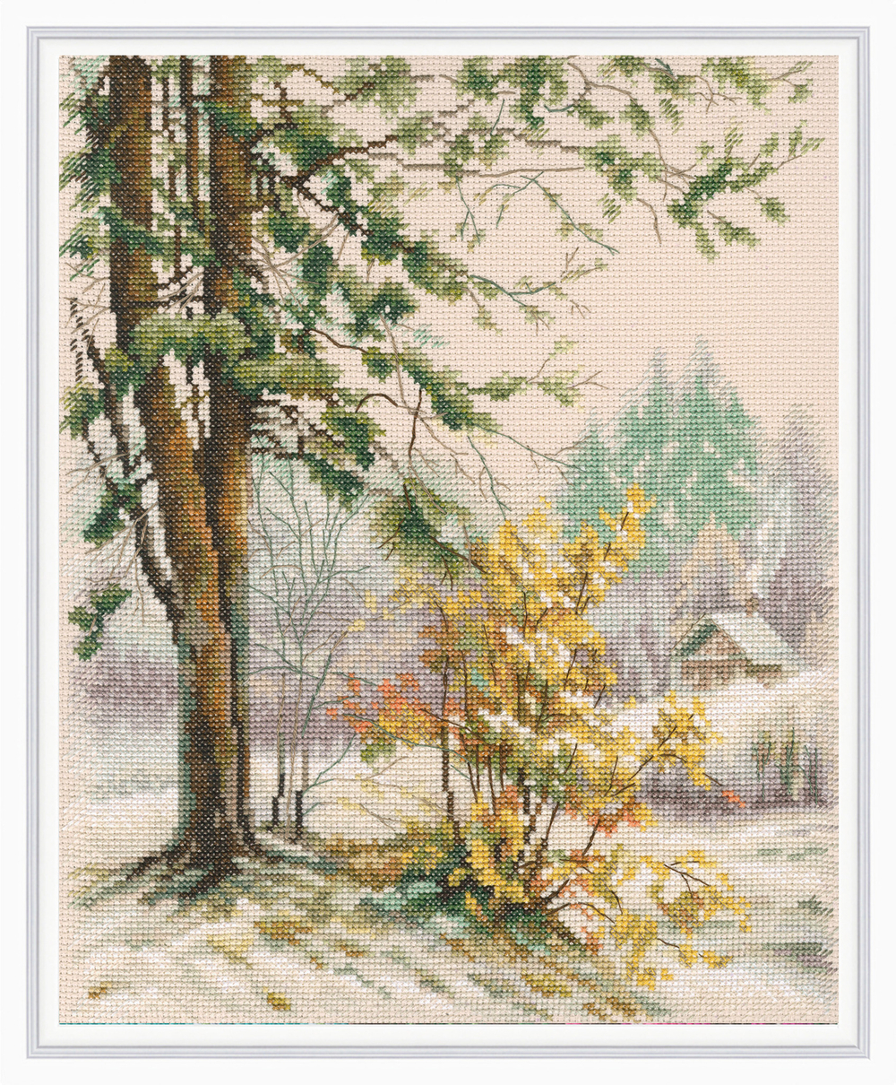 Коллекция:	Пейзаж¶Название по-английски:	The winter has come¶Название по-русски:	Пришла зима¶Размер