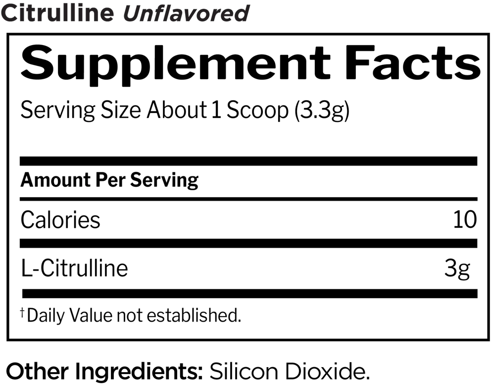 Rule One Citrulline 198 g Без вкуса , Цитруллин