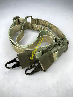 Тактический ремень на автомат двухточечный Мох