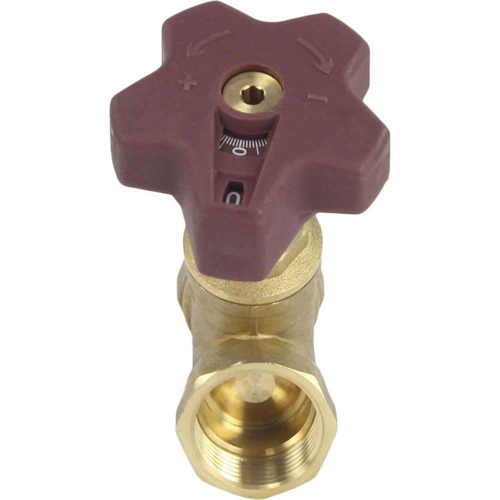 Static balancing valve Elephant PSI 232 brass, Threaded NPT/BSP connection, reinforced