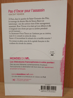 Mondes en VF - Pas d'Oscar pour l'assassin - Niv. A2 - Livre + audios