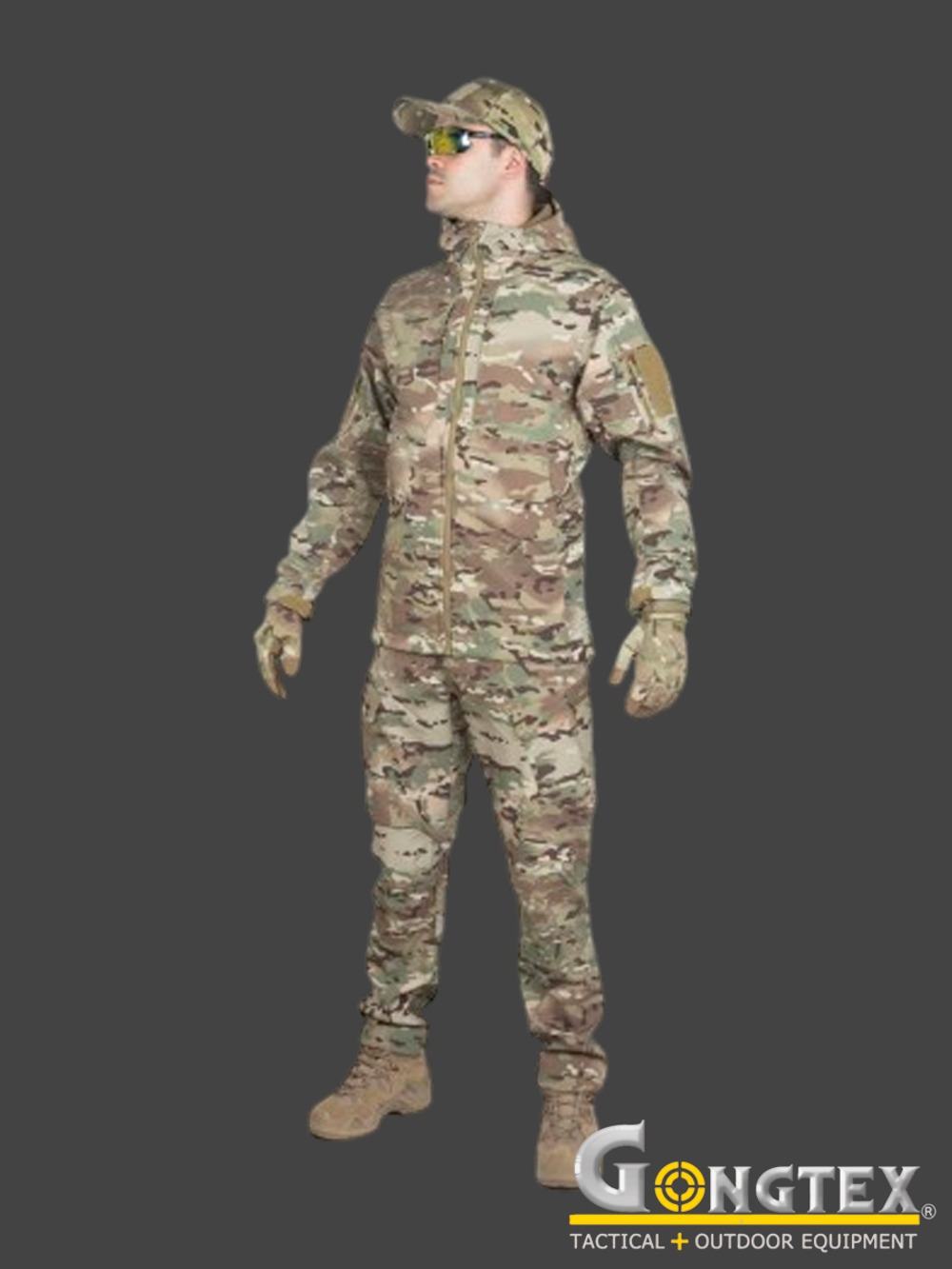 Костюм Gongtex Smartfox SoftShell. Мультикам