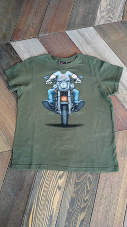 Футболка Harley-Davidson Novosibirsk (Темно-зеленая)