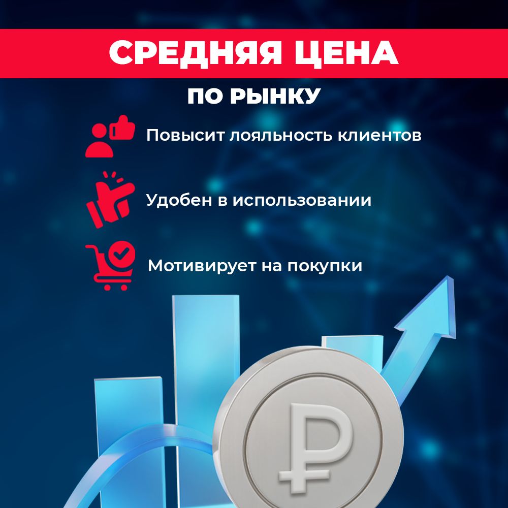 Модуль отображения цены товара относительно средней цены по рынку