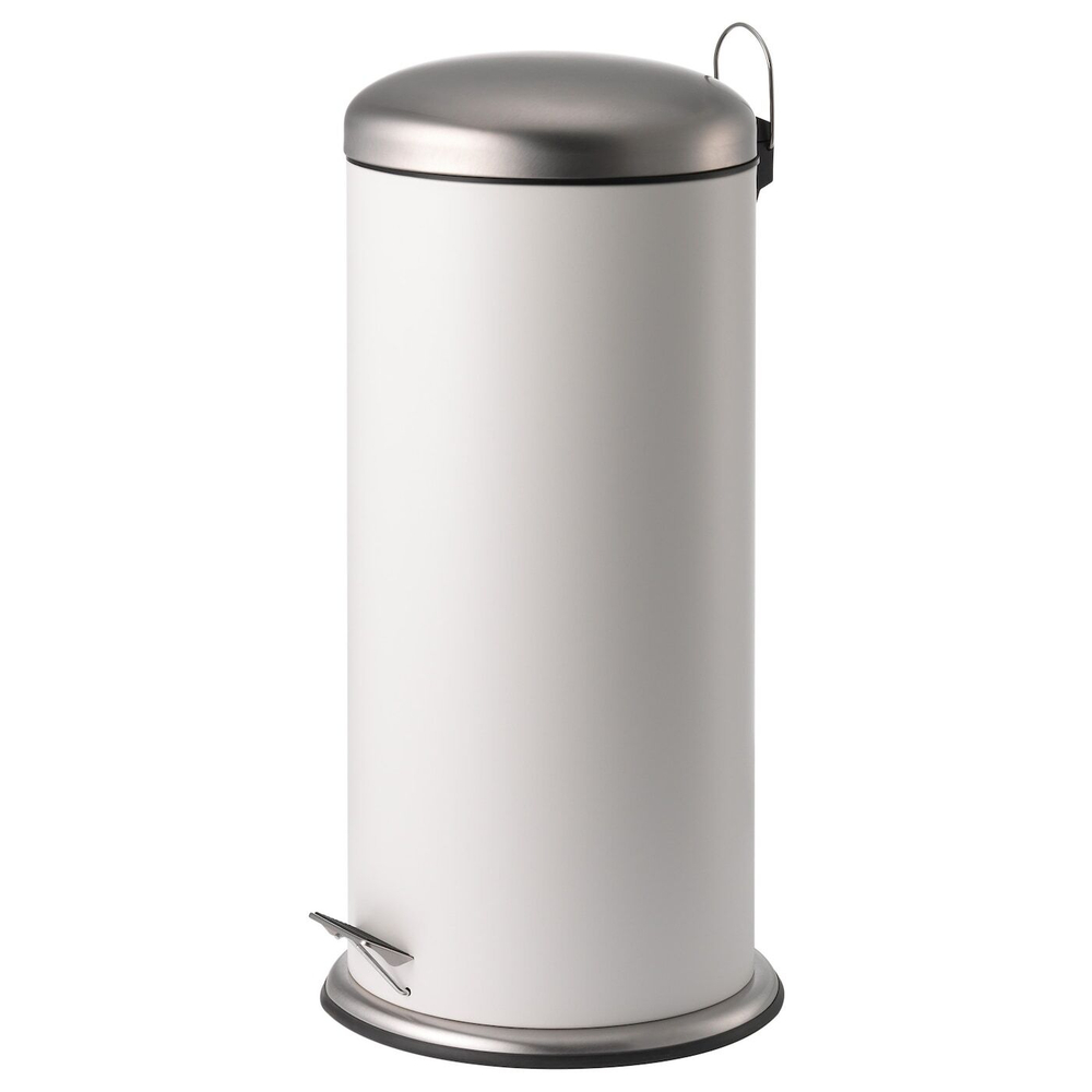 IKEA MJÖSA  (ИКЕА МЙÖСА)  -  Корзина для мусора, белая, 30 л