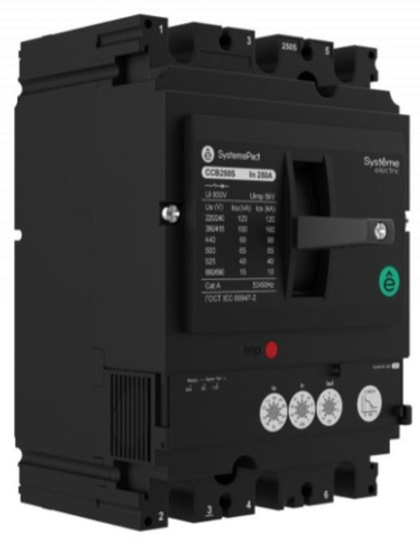 Автоматический выключатель в литом корпусе Systeme Electric SPC100N080L3DF