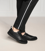 Кожаные кроссовки low top lace up Calvin Klein - черный(HM0HM00851)