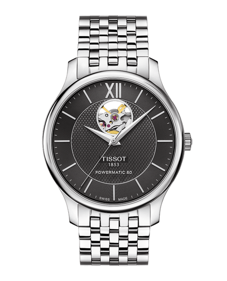 Наручные часы Tissot T063.907.11.058.00 Powermatic 80 Open Heart
