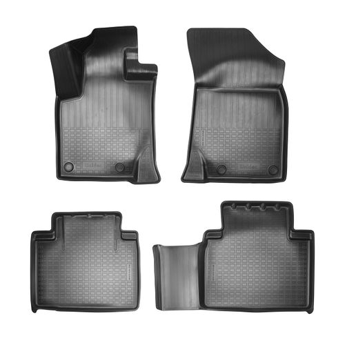 Ковры в салон Norplast/Unidec для Geely Atlas PRO (2021-), Черный, арт.NPA11-C24-030-1