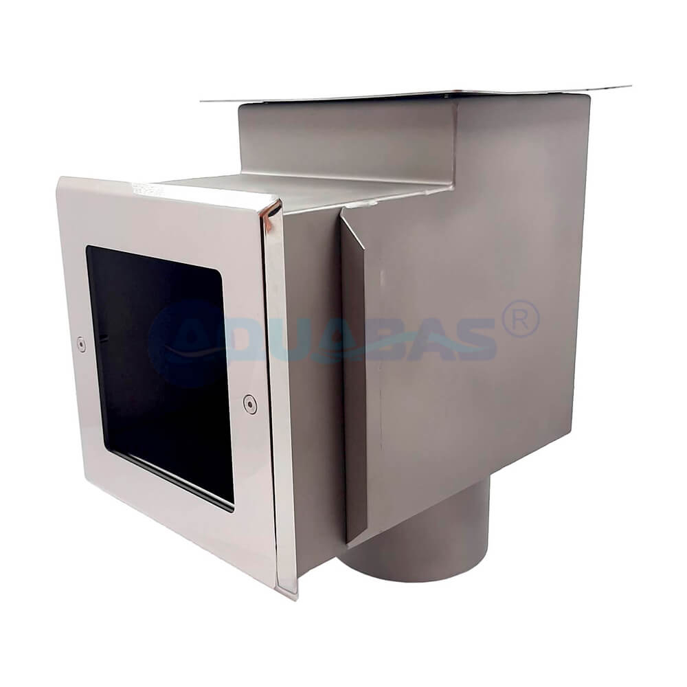 СК.15.6.1/1 Скиммер с удлиненной горловиной под углом 6 градусов 1,5" композит AISI-316