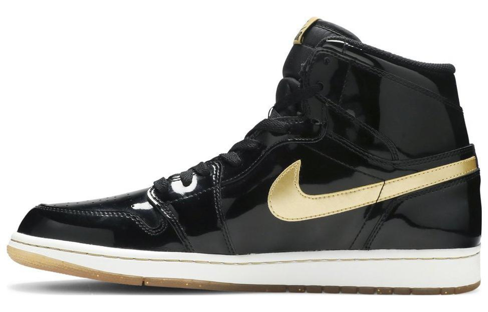 Кроссовки Jordan Air Jordan 1 Retro Black Metallic Gold (2013)