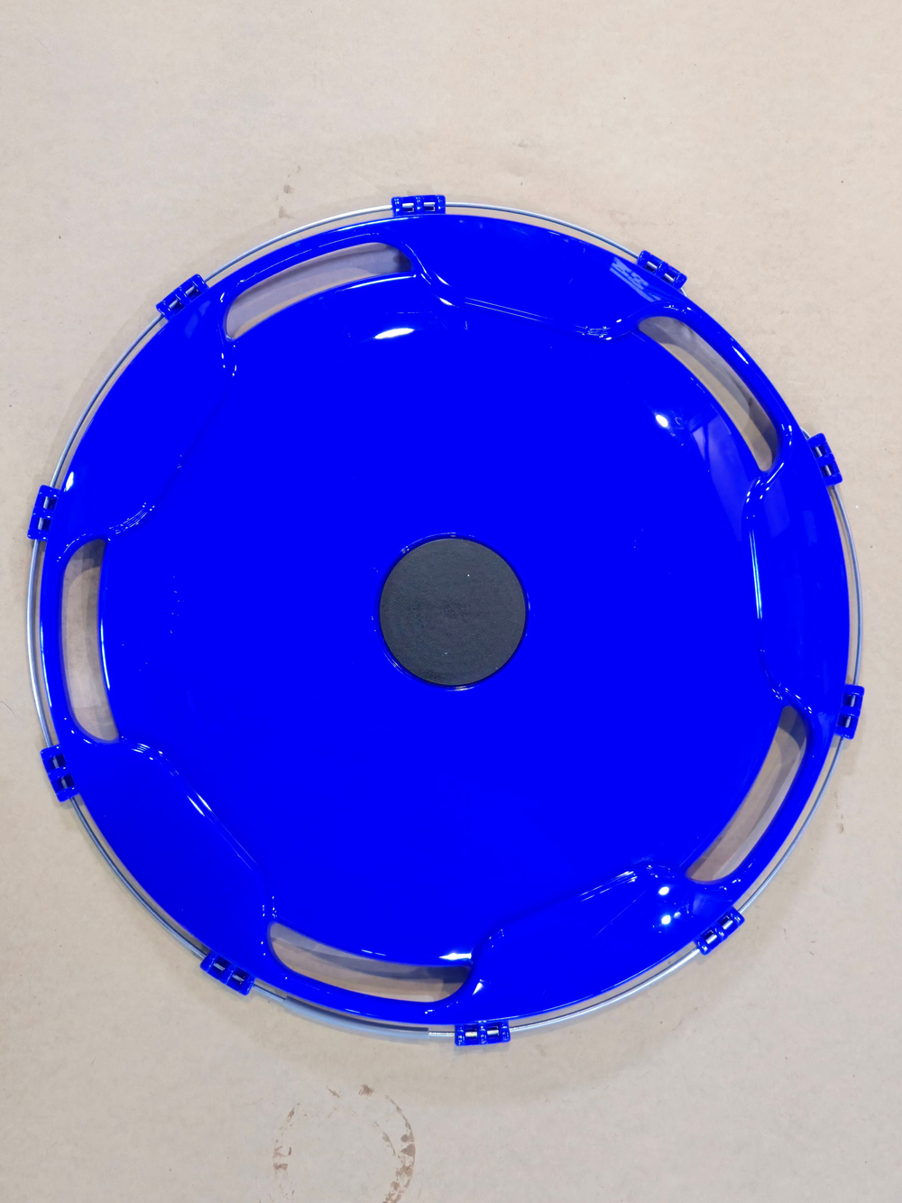 Колпак колеса R-22,5 заднего (пластик) (синий)