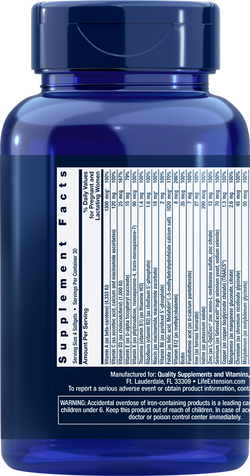 Prenatal Advantage 120 капсул Life Extension