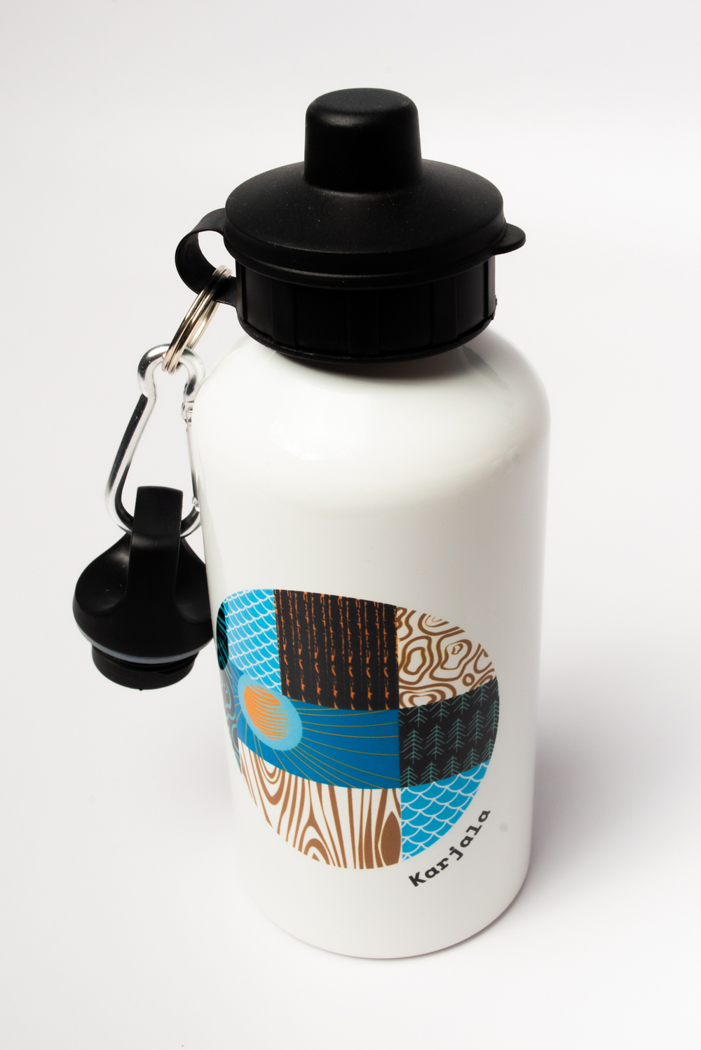 Металлическая бутылка «Карелия», 400 мл